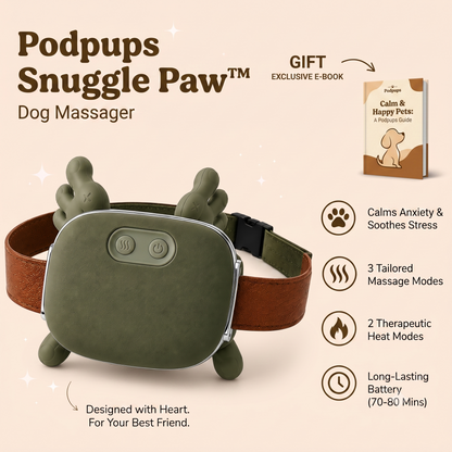 Podpups Snuggle Paw Massager - dual-use dog and owner massager