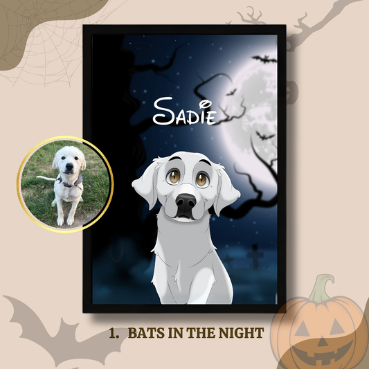 Halloween Disney Pet Glow Frame 🎃