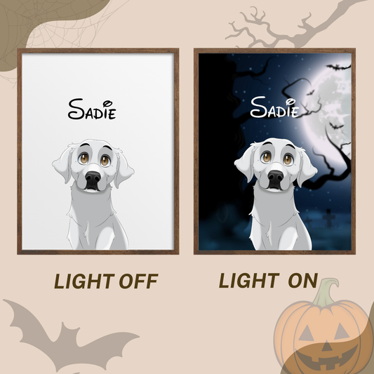 Halloween Disney Pet Glow Frame 🎃
