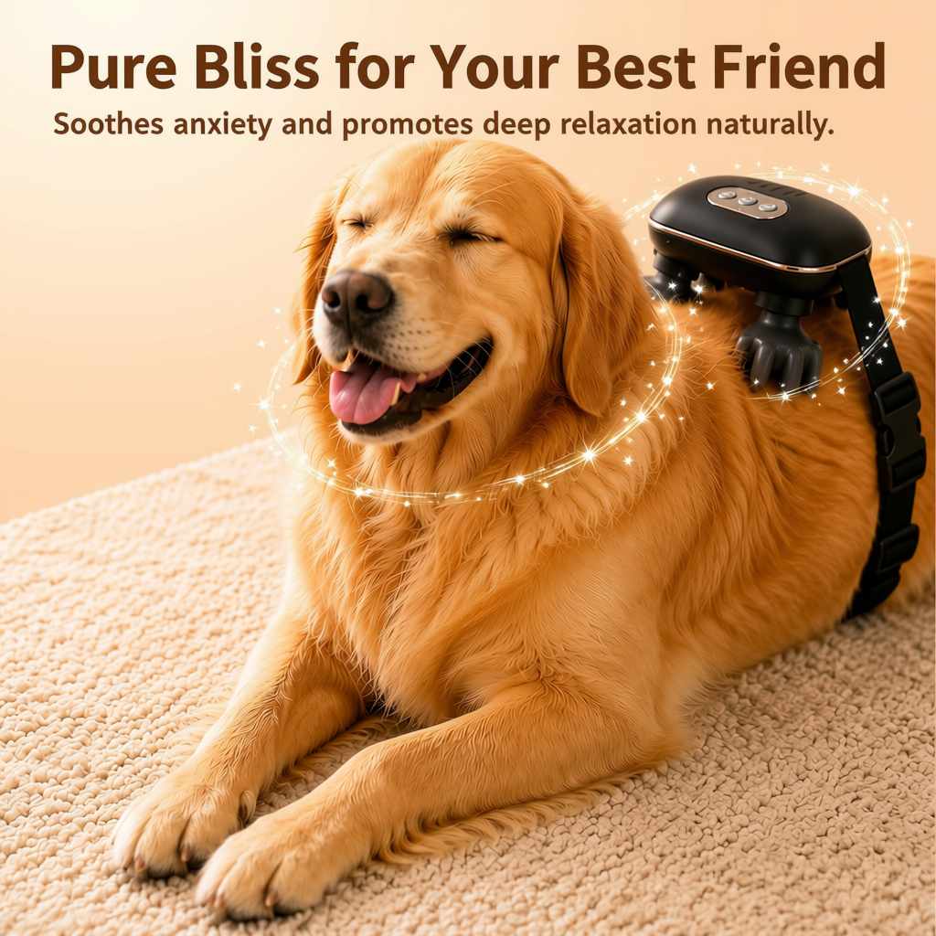 Podpups Snuggle Paw Massager - dog relaxing with massager