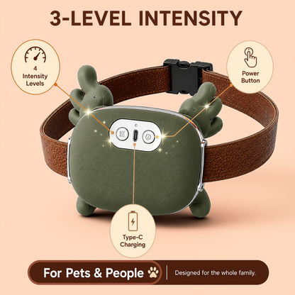 Podpups Snuggle Paw Massager - intensity levels, power button, Type-C charging, for pets and people