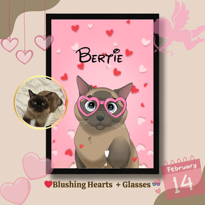 Valentine Disney Pet Glow Frame 💕