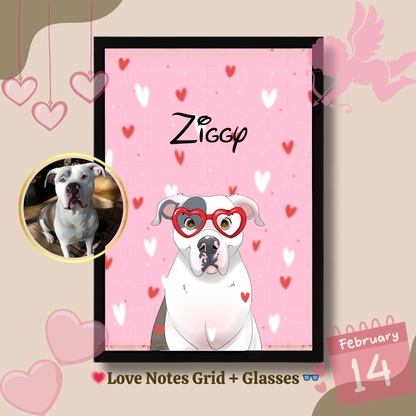 Valentine Disney Pet Glow Frame 💕